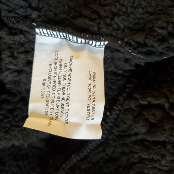 U.S POLO ASSN MEN'S BLACK/GRAY ZIP FRONT JACKET SIZE XXL - Picture 6 of 8